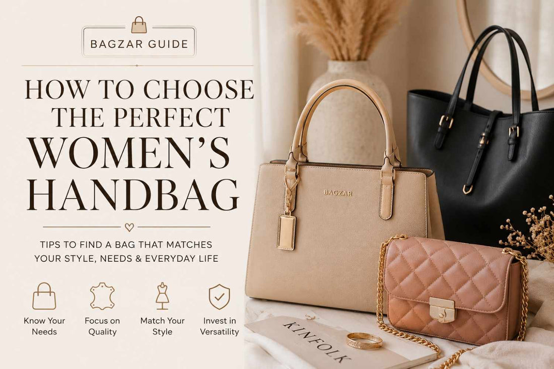 How to Choose the Perfect Women’s Handbag for Everyday Style | Bagzar Guide