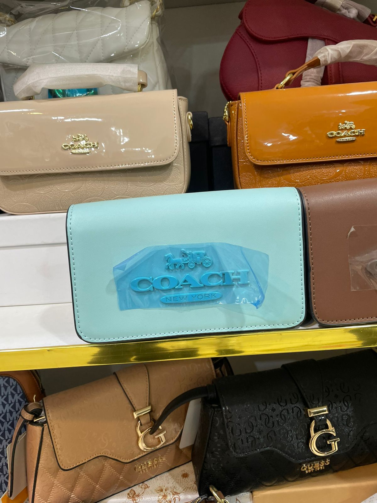 Trendy Sky Blue Shoulder Purse for Women in Pakistan | Bagzar