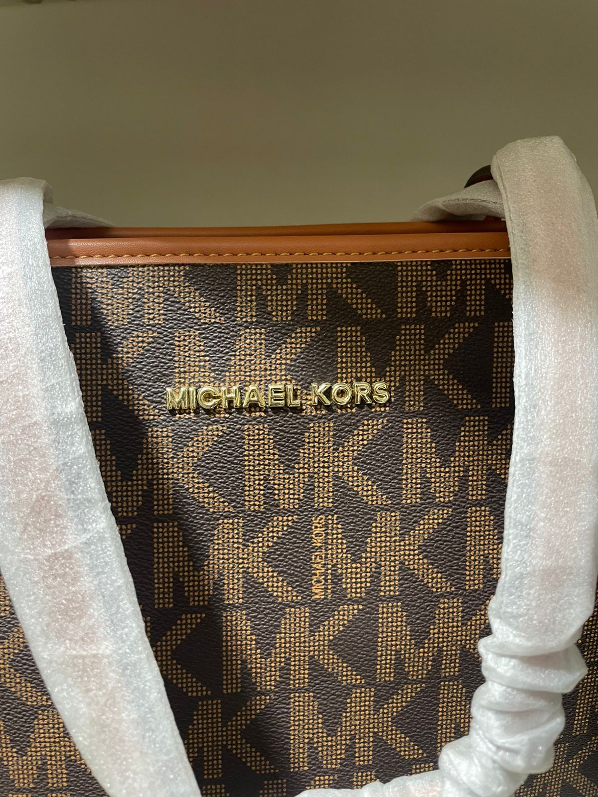 Premium Brown Monogram Large Tote Bag for Women in Pakistan | Bagzar