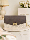 Premium Brown and Cream Monogram Handbag for Women in Pakistan | Bagzar