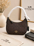 Classic Dark Brown Monogram Shoulder Bag for Women in Pakistan | Bagzar
