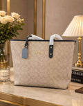 Classic Brown Monogram Tote Bag for Women in Pakistan | Bagzar