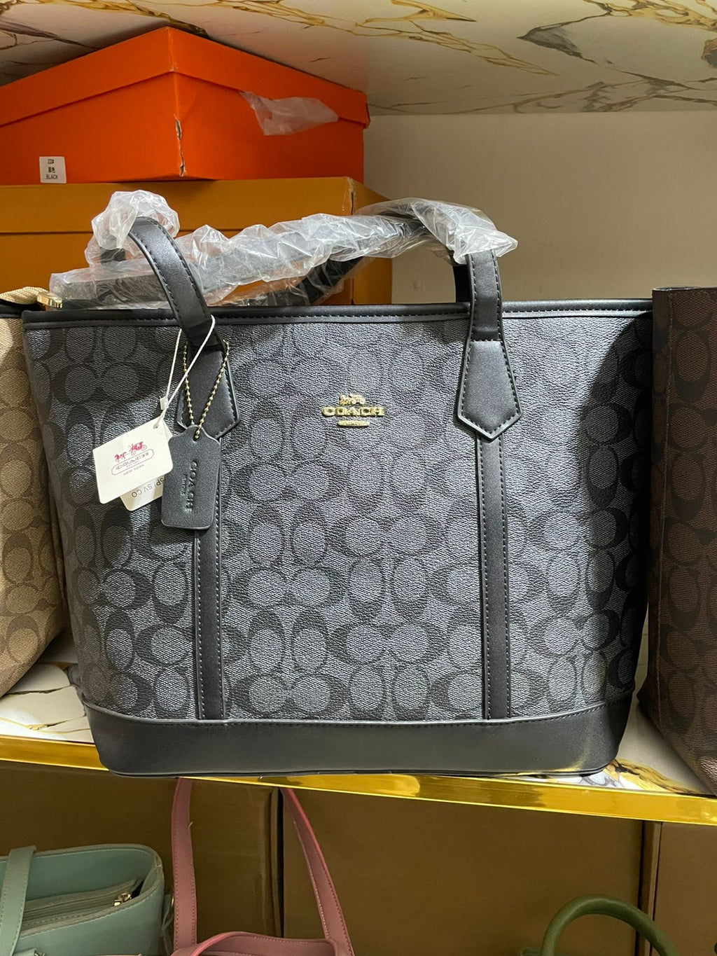 Modern Grey Printed Handbag for Women in Pakistan | Bagzar